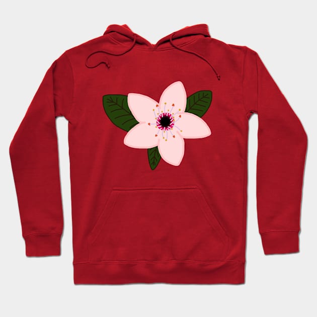 Cherry Blossom Flower Hoodie by TheCameraEyeDesigns